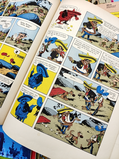 32x Vintage Lucky Luke German Deutsch Lot: Issues 15-40, 47, 48, 50, 52, 61… by Goscinny And Morris