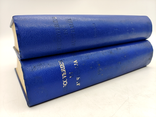 Discoveries in Australia, 2 Volumes, Facsimile Voyage of H.M.S. Beagle 1837-43 by J Lort Stokes