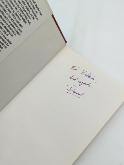 Whitefella Comin' David Trigger Aboriginal Colonialism Doomadgee Signed by David S. Trigger