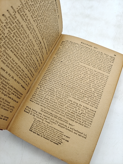 Westward Ho! by Charles Kingsley (Cloth, 1855) by Charles Kingsley