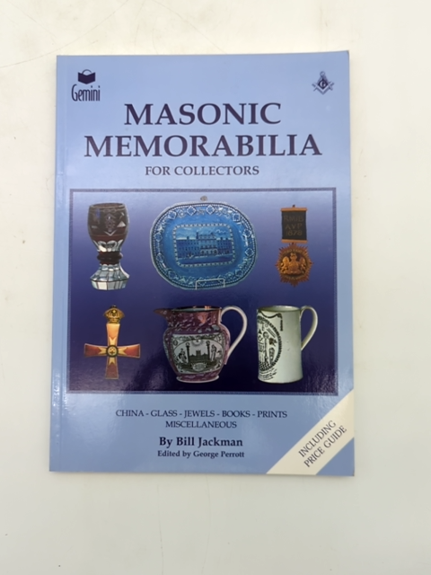 Masonic Memorabilia For Collectors by Bill Jackman (Paperback, 2003) Freemasonry