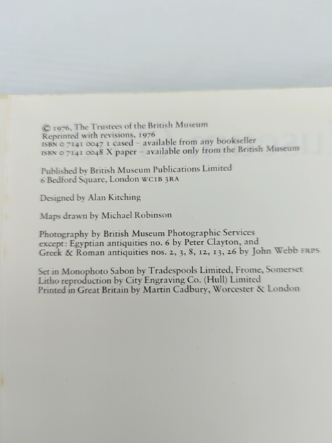 Guide by British Museum (Londres) (Hardcover, 1976) by British Museum (Londres)
