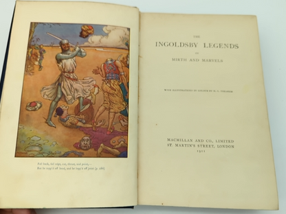 The Ingoldsby Legends (Hardcover, 1911) Myths, Legends, Ghost Stories & Poems... by Thomas Ingoldsby