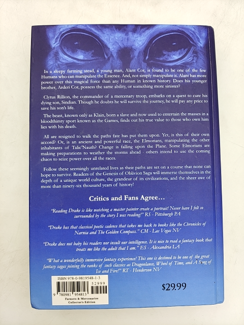 Genesis Of Oblivion by Maxwell Alexander Drake, Saga (hardcover, 2009) by Maxwell Alexander Drake