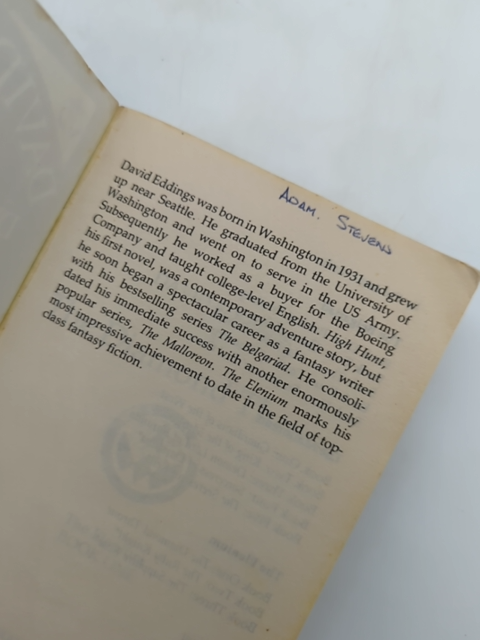 The Diamond Throne (the Elenium, Book 1) by David Eddings, Fantasy by David Eddings