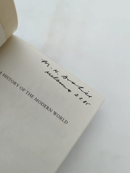 History Of The Modern World: From 1917 To The 1980s by Paul Johnson by Paul Johnson