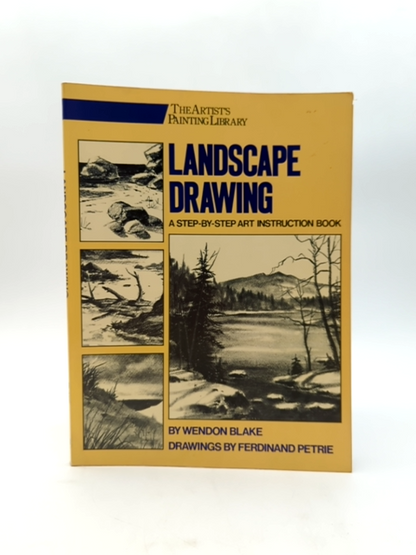 Landscape Drawing (the Artist's Painting Library), Wendon Blake, Art Instruction by Wendon Blake