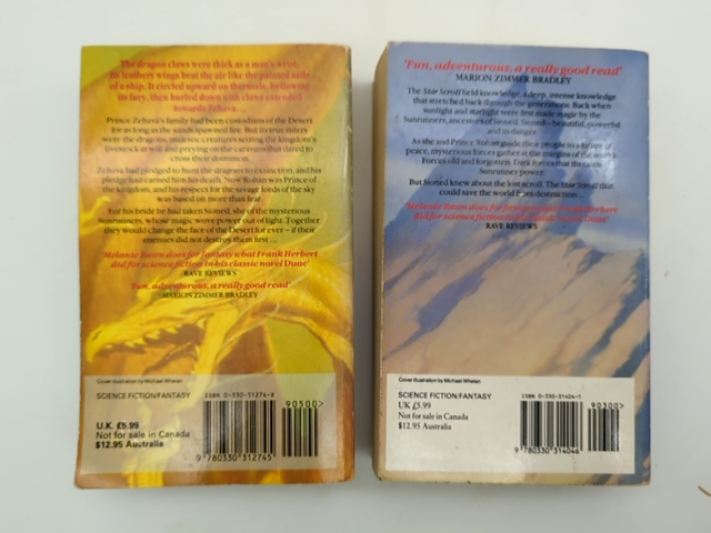 Melanie Rawn Paperback Bundle Dragon Prince; Star Scroll. This is a bundle of… by Melanie Rawn