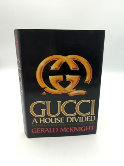Gucci: A House Divided by Gerald McKnight (Hardcover, 1987) Fashion Design Book by Gerald Mcknight
