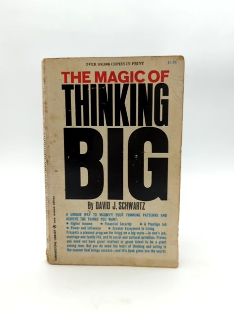 The Magic Of Thinking Big by David J Schwartz (Paperback, 1975) Self-Help by David J Schwartz