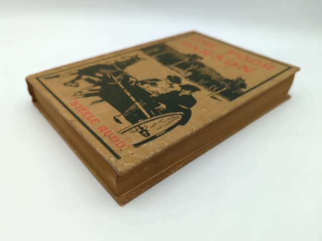 The Poor Parson by Steele Rudd (Hardcover, 1907) 1st Edition, Australian Humor by Steele Rudd