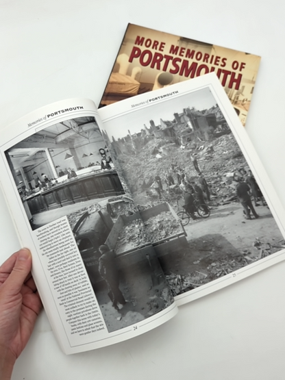 2x Memories Of Portsmouth & More, Hardcover, 2001 South Coast of England History by True North Holdings