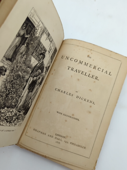 The Uncommercial Traveller by Charles Dickens (Hardcover, 1868) by Charles Dickens