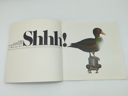 Shhh! by Patrick Couratin (Paperback, 1974) Nonsense verse & Illustrations by Patrick Couratin