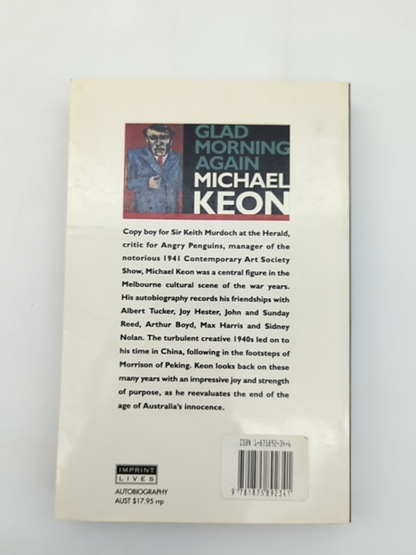 Glad Morning Again by Michael Keon (Paperback, 1996) 1st Edition by Michael Keon