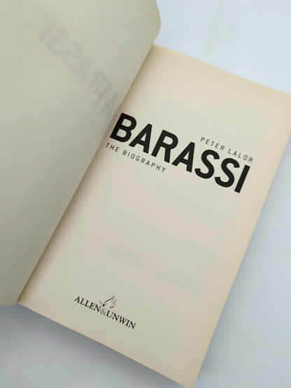 Barassi: The Biography by Peter Lalor, Australian History by Peter Lalor