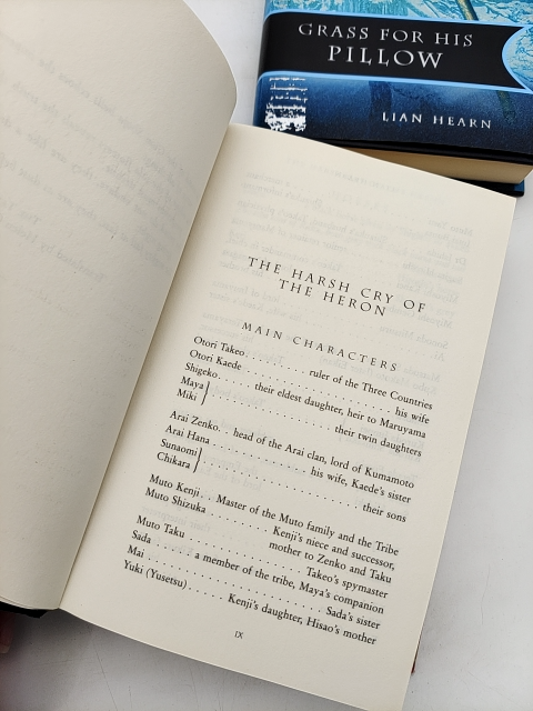 Lian Hearn Tales of the Otori: Grass for His Pillow; Harsh Cry Heron Books 2 4 by Lian Hearn