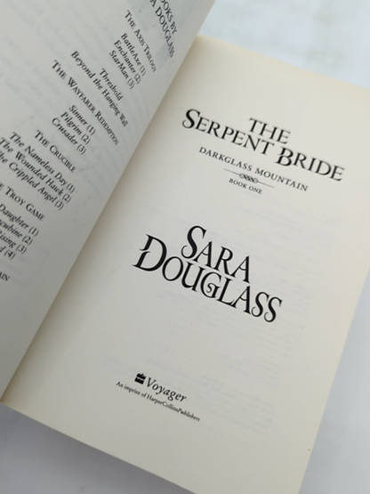 The Serpent Bride (darkglass Mountain) by Sara Douglass, Fantasy by Sara Douglass