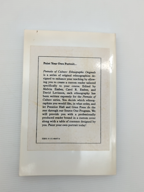 Portraits Of Culture Ethnographic Originals by Carol R. Ember Melvin Ember by Carol R. Ember, Melvin Ember