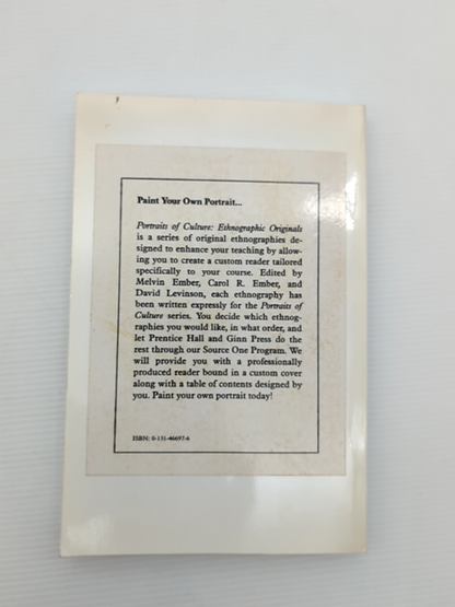 Portraits Of Culture Ethnographic Originals by Carol R. Ember Melvin Ember by Carol R. Ember, Melvin Ember