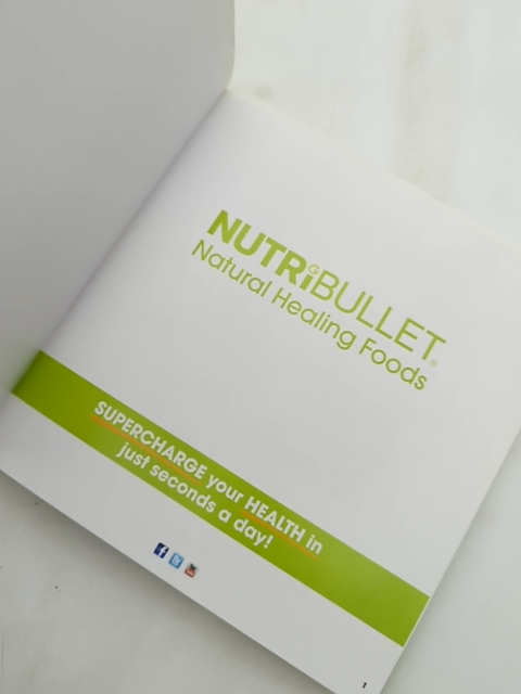 Nutribullet Natural Healing Foods by Nutribullet (Hardcover, 2015) Health Book by Nutribullet