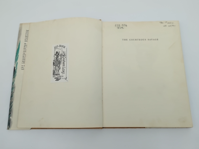 The Courteous Savage Yahan of Swan River by Mary Durack, Literature by Mary Durack