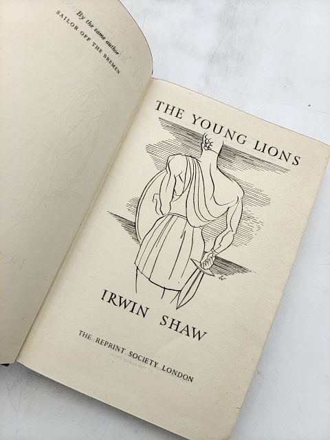 The Young Lions by Irwin Shaw (Cloth, 1951) Literature & Fiction, Vintage by Irwin Shaw