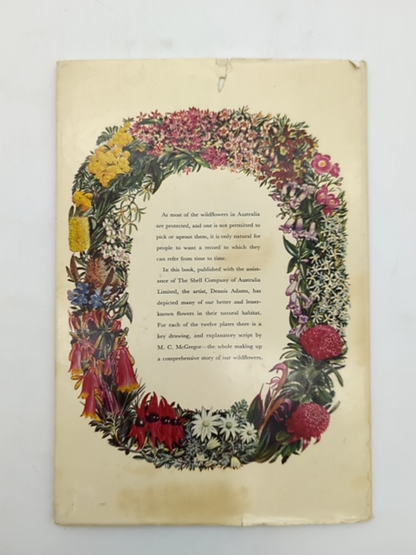 The Shell Guide To Australian Wildflowers by Malcolm Mcgregor Dennis Adams by Malcolm Mcgregor Dennis Adams