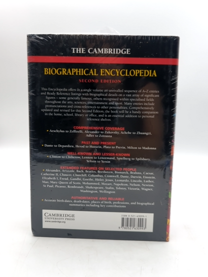The Cambridge Biographical Encyclopedia by Cambridge University Press by Cambridge University Press
