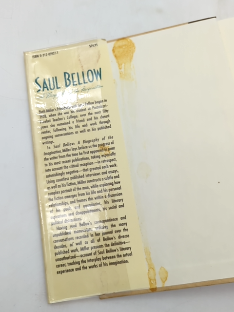 Saul Bellow: Biography Of The Imagination by Ruth Miller, Biography by Ruth Miller