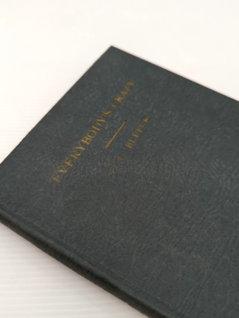 Everybody's Crazy by G C Bleeck (Hardcover, 1943) Psychology by G C Bleeck