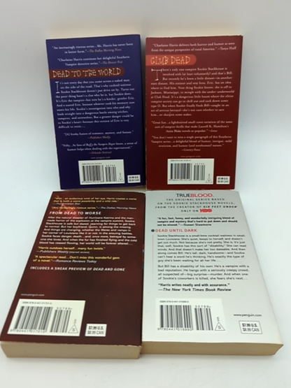 4x Charlaine Harris Paperback Bundle: Dead to the World; Club Dead; From Dead t… by Charlaine Harris