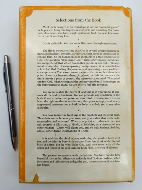 Man's Eternal Quest by Paramahansa Yogananda (Hardcover, 1975) 1st Edition by Paramahansa Yogananda