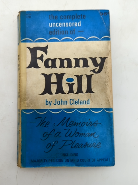 Fanny Hill by John Cleland (Paperback, 1964) 1st Ed, Complete Uncensored, Erotic by John Cleland
