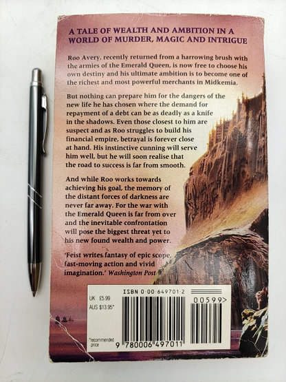 Rise Of Merchant Prince by "Raymond Feist Clive Barker", Fantasy by Raymond E Feist