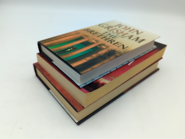 3x John Grisham Hardcover Bundle: The Appeal, The Broken, The Brethren by John Grisham