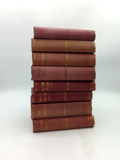 The Works Of William Makepeace Thackeray 1920, 8 Volumes, Antiquarian Books by William Thackeray