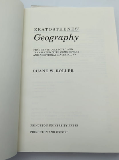 Eratosthenes' Geography by Eratosthenes, Ancient World by Eratosthenes
