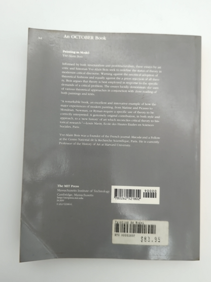 Painting As Model by Yve-Alain Bois (Paperback, 1993) Art Theory by Yve-Alain Bois