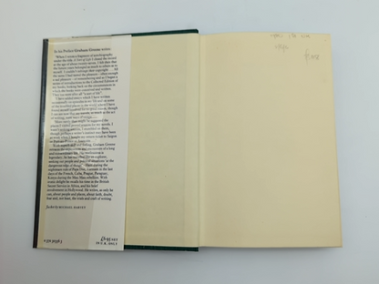 Ways of Escape by Graham Greene (Hardcover 1980) 1st Ed 2nd volume autobiography by Graham Greene