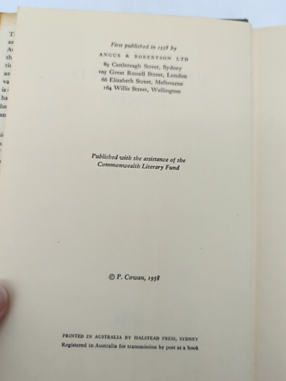 The Unploughed Land by Peter Cowan (Hardcover, 1958) by Peter Cowan