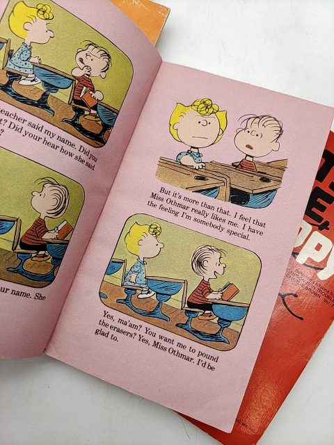 Charles M Schulz Paperback Bundle 5x Vintage Peanuts Paperbacks Snoopy Charli… by Charles M Schulz