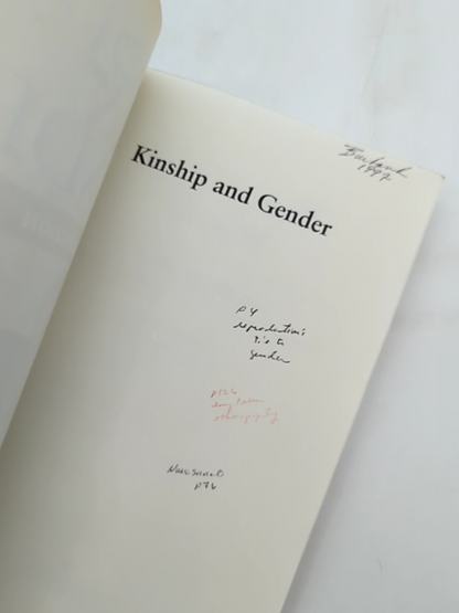 Kinship And Gender: An Introduction by Linda S Stone, Gender Studies by Linda S. Stone