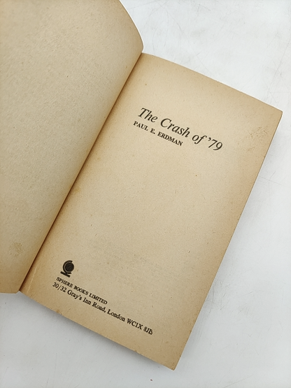 The Crash Of '79 by Paul E. Erdman (Paperback, 1978) 1976 Oil Crisis by Paul E. Erdman