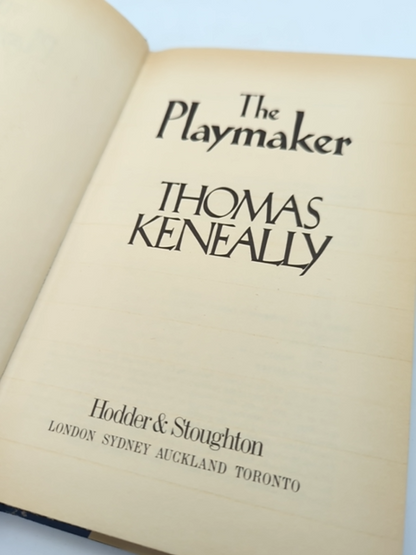 Playmaker by Thomas Keneally (Hardcover, 1987) 1789 Sydney Cove Penal Colony by Thomas Keneally