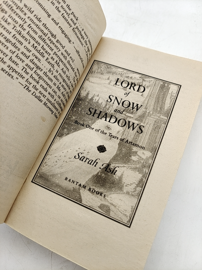 Lord Of Snow And Shadows: Book One Of The Tears Of Artamon by Sarah Ash, Fantasy by Sarah Ash