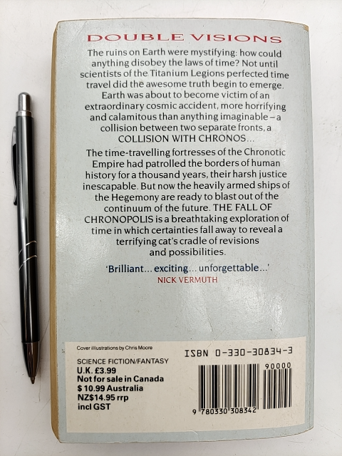 Collison With Chronos And The Fall Of Chronopolis by Barrington J Bayley by Barrington J. Bayley