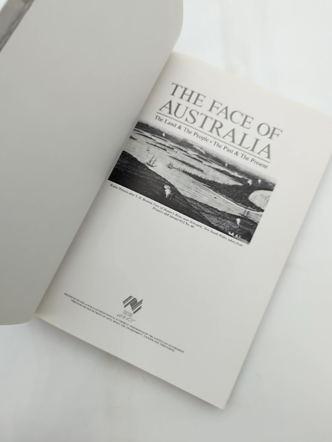 The Face of Australia David Hansen Bicentennial Art Book 1988 History Exhibition by David Hansen