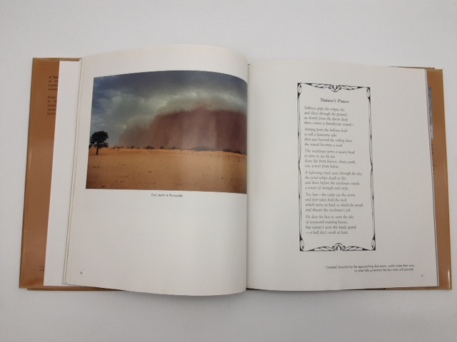 A Taste Of The Land by Mark Coombe (Hardcover, 1996) QLD Stockmen, Signed by Mark Coombe
