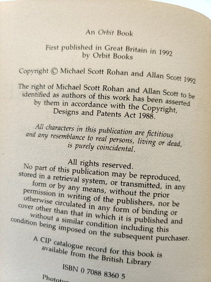 Spell Of Empire: The Horns Of Tartarus by Michael Scott Rohan, Fantasy by Michael Scott Rohan, Allan Scott